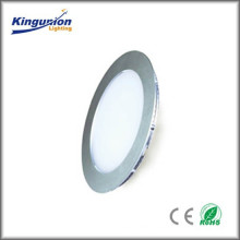 LED Residencial Iluminação LED Round Panel Light Série CE RoHS ERP 765LM 9W 300k / 4500k / 6000k